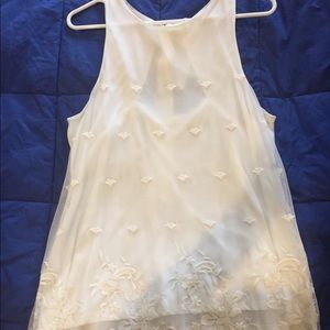 Jella C Stitchfix cream bow back blouse